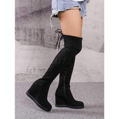 Kozaki damskie ocieplane 7ANS362.BLACK   (36/41,12par)