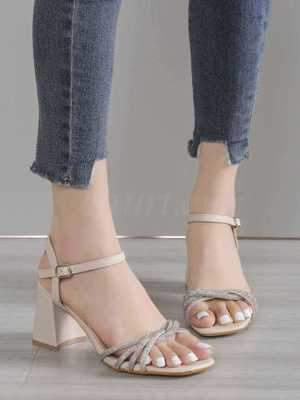 Sandały damskie 7ALL281.BEIGE (36/41,12par)