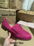 Balerinki damskie  7A3669.FUSHIA  (36/41,12par)