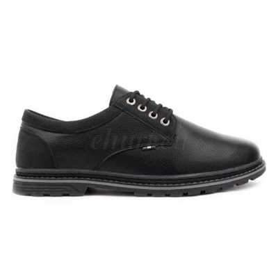 Półbuty męskie 9AAB130-2.BLACK (40/45,12par)