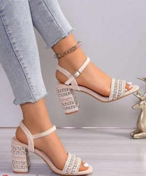 Sandały damskie 7ATU283.BEIGE  (36/41,12par)