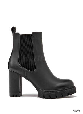 Botki damskie A9601.BLACK (36/41,12par)