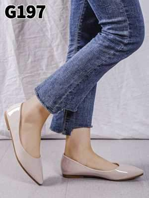Balerinki damskie 7AG197.BEIGE (36/41,12par)
