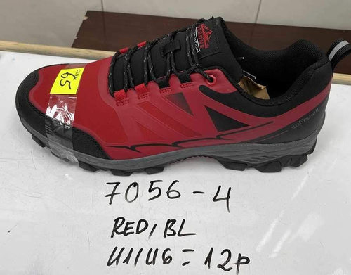 Buty sportowe męskie 9A7056-4.RED (41/46,12par)