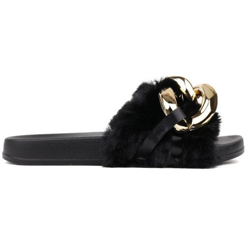 Klapki damskie HN57-4.BLACK (36/41,12par)