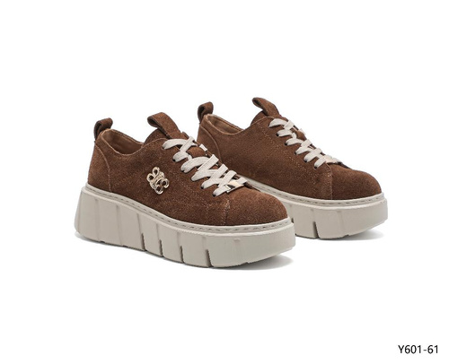 Buty sportowe damskie Y601-61.BROWN (36/41,8par)