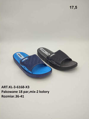 Klapki damskie 7A3-6168-X3.MIX (36/41,18par)
