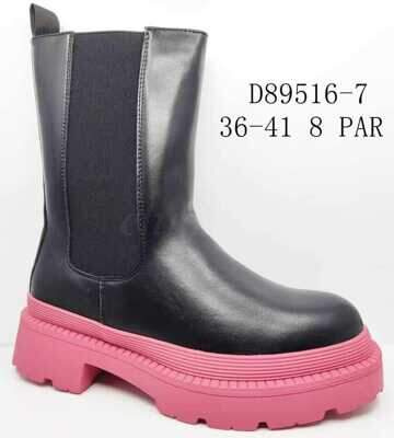 Botki damskie 7AD89516-7.PINK (36/41,8par)