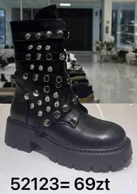 Botki damskie 7A52123.BLACK (36/41,12par)