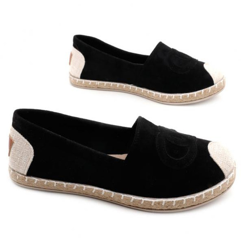 Balerinki damskie F106-1.BLACK (36/41,12par)