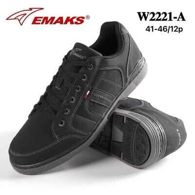 Buty sportowe męskie 9AW2221.BLACK (41/46,12par)