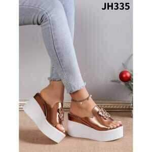 Klapki damskie    7AJH335.BROWN  (36/41,12par)