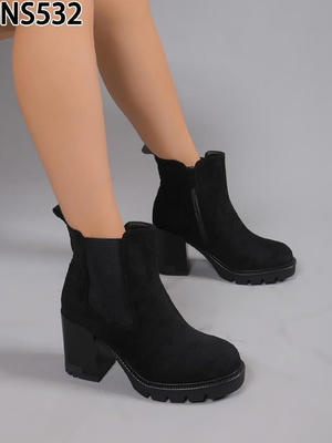 Botki damskie NS532.BLACK (36/41,12par)