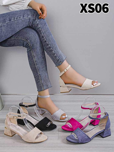 Sandały damskie 7AXS06.JEANS (36/41,12par)