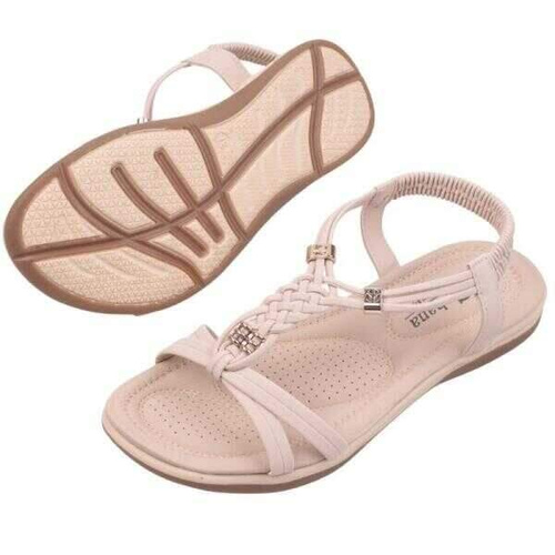 Sandały damskie DH21-3.BEIGE (36/41,12par)