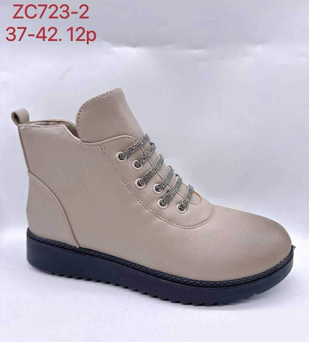 Botki damskie 7AC723-2.BEIGE (36/42,12par)