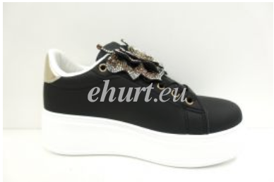 Buty sportowe damskie 7AL601.BLACK  (36/41,12par)