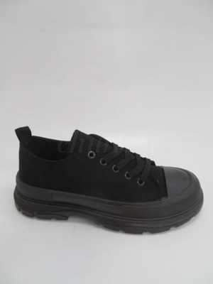 Trampki damskie 7AB76K-6.ALLBLACK (36/41,12par)