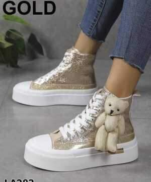 Buty sportowe damskie 7ALA283.GOLD  (36/41,12par)