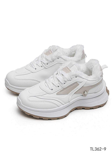Buty sportowe damskie TL362-9.WHITE (36/41,12par)