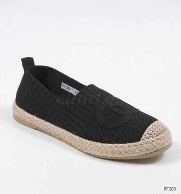 Balerinki damskie 7ARF280.BLACK  (36/41,12par)