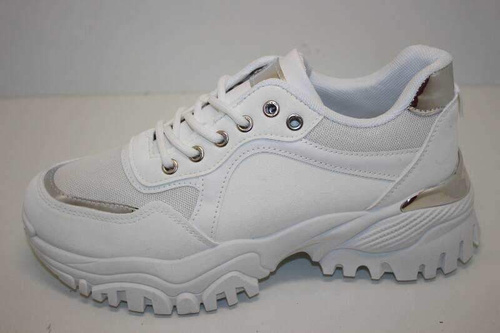 Buty sportowe damskie  7AD232-3.WHITE  (36/41,12par)