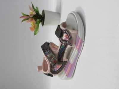 Sandały dziewczęce 3AAB269.GUN/PINK (28/31,12par)