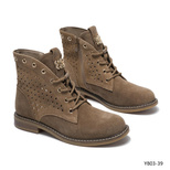Botki damskie 7AY803-39.J.KHAKI (36/41,8par)