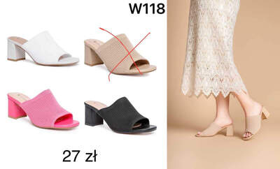 Klapki damskie   7AW118.KOLORDOWYWBORU (36/41,12par)