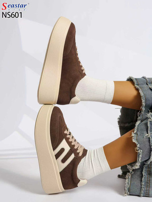 Buty sportowe damskie 7ANS601.COFFEE (36/41,12par)