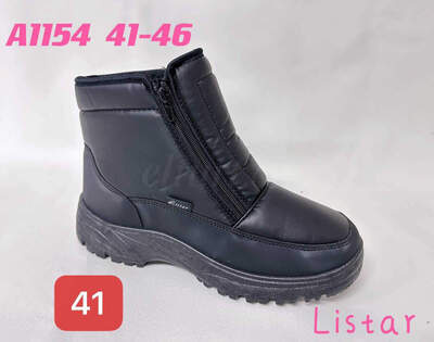 Botki męskie  9A1154.BLACK  (41/46,12par)