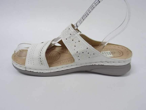 Klapki damskie 7AW6199-3.WHITE (36/42,12par)