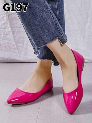 Balerinki damskie G197.FUSHIA (36/41,12par)