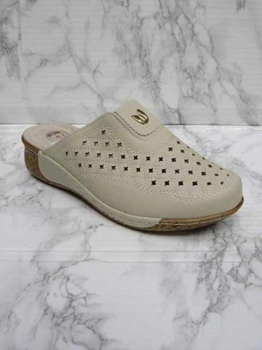 Klapki damskie 7AJ6-10.BEIGE (36/41,12par)