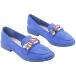 Balerinki damskie SK05A-13.BLUE (36/41,12par)