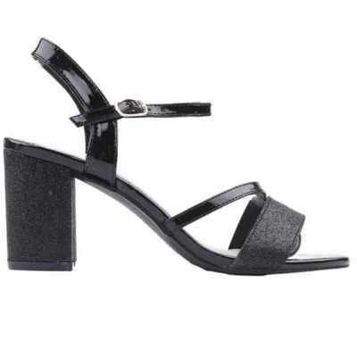 Sandały damskie SY30M-1.BLACK (36/41,12par)