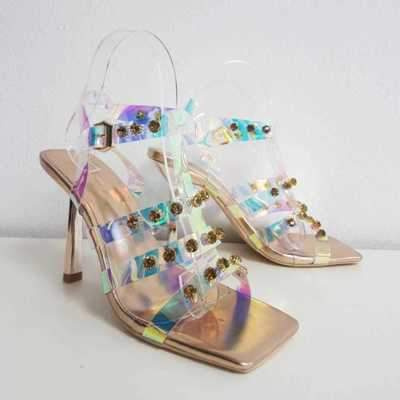 Sandały damskie 7APM202-87.GOLD (36/40,8par)