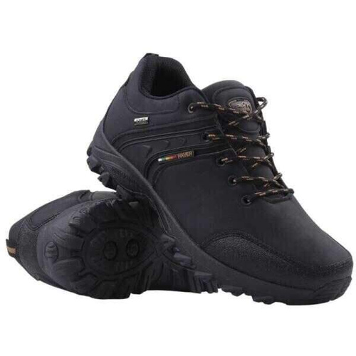 Buty sportowe męskie AM01-1.BLACK/CAMEL (41/46,8par)