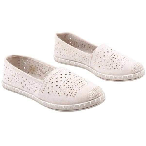 Balerinki damskie F96H-9.BEIGE (36/41,12par)