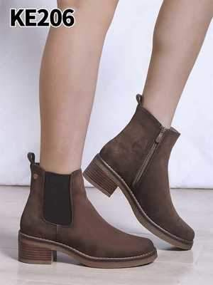 Botki damskie 7AKE206.GREEN (36/41,12par)