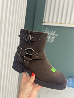 Botki damskie 7A9201.BROWN (36/41,12par)