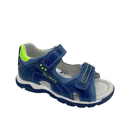 Sandały chłopięce 3AAB301.BLUE/GREEN (26/31,12par)