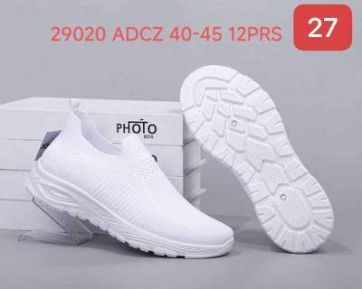 Buty sportowe damskie   7A29020.WHITE (37/42,12par)