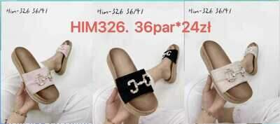 Klapki damskie 7AHIM326.MIX (36/41,36par)