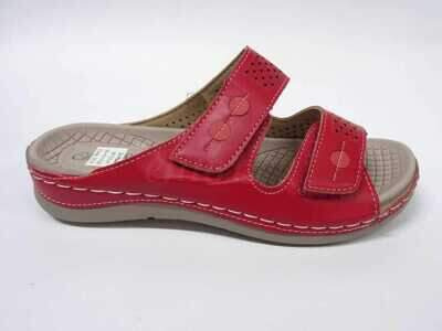 Klapki damskie 7AW715-4.RED (36/41,12par)
