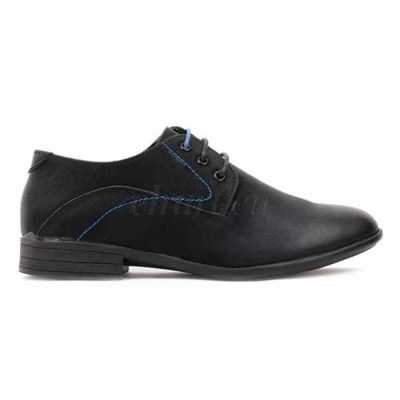 Półbuty chłopięce AB127B-6.BLACK/BLUE (36/41,12par)