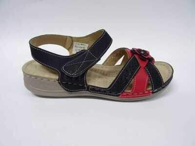 Sandały damskie 7A21328-77.BLACK (36/42,12par)