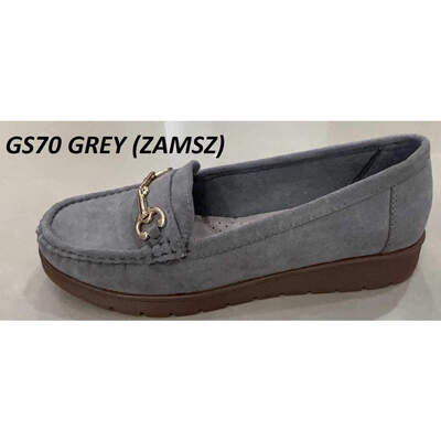 Półbuty damskie 7AGS70.GREY ZAMSZ (36/41,12par)