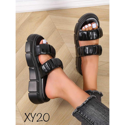 Klapki damskie 7AXY20.BLACK (36/41,12par)
