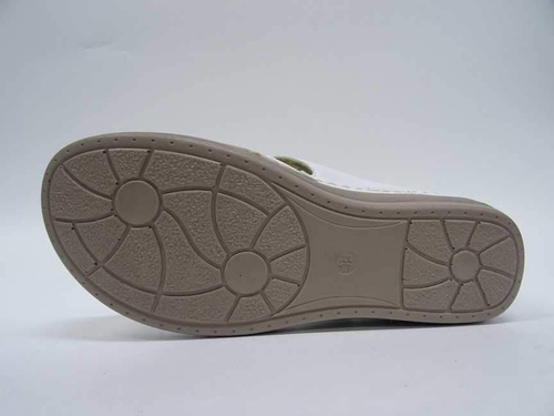 Klapki damskie 7A6928-2.WHITE (36/41,12par)